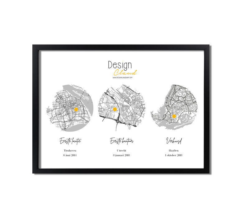 Hochzeitsposter Stadtplan - Hochzeitsgeschenk personalisiert - Copy - Copy - Copy - Copy - Copy