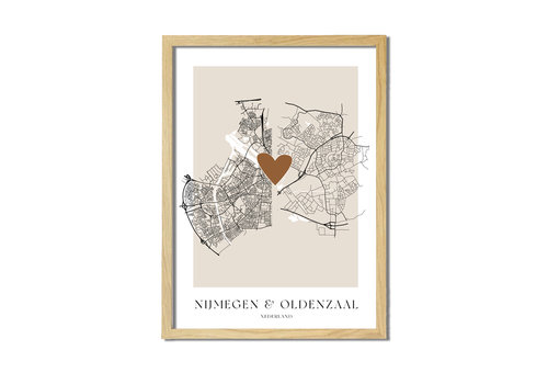 DesignClaud Hochzeitsposter Stadtplan - Hochzeitsgeschenk personalisiert - Copy - Copy - Copy - Copy