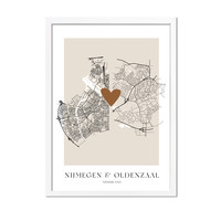 Hochzeitsposter Stadtplan - Hochzeitsgeschenk personalisiert - Copy - Copy - Copy - Copy