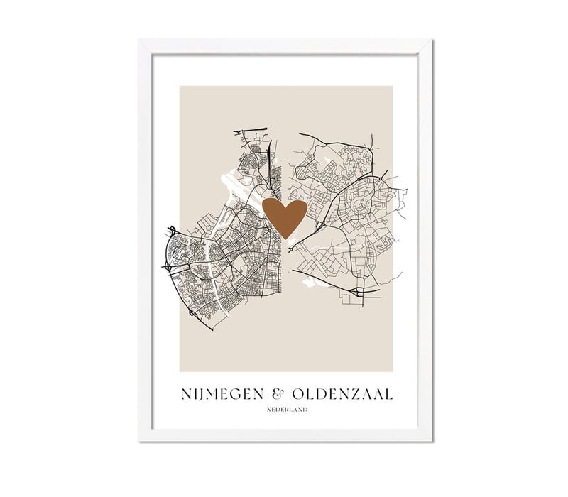 Hochzeitsposter Stadtplan - Hochzeitsgeschenk personalisiert - Copy - Copy - Copy - Copy