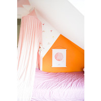 Textile poster Birth poster Zodiac sign Old Pink