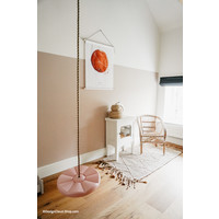 Textile poster Birth poster Zodiac sign Old Pink