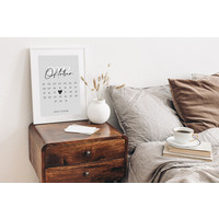 Date poster - Wedding anniversary, Courtship