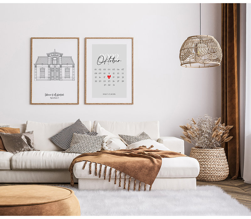 Hochzeitsposter Stadtplan - Hochzeitsgeschenk personalisiert - Copy - Copy - Copy - Copy - Copy