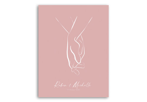 DesignClaud Hochzeitsposter Brautpaar - Hochzeitsgeschenk personalisiert - Copy - Copy