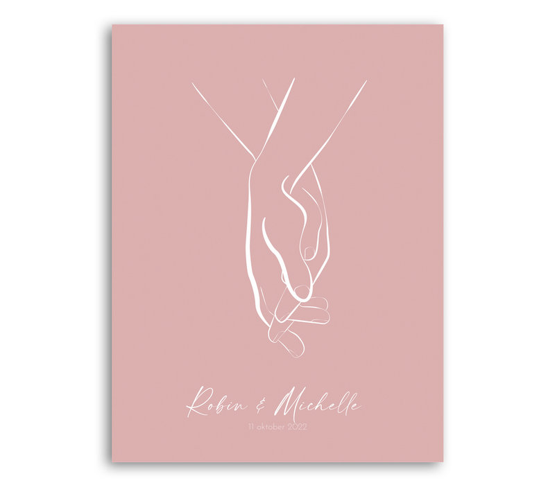 Hochzeitsposter Brautpaar - Hochzeitsgeschenk personalisiert - Copy - Copy