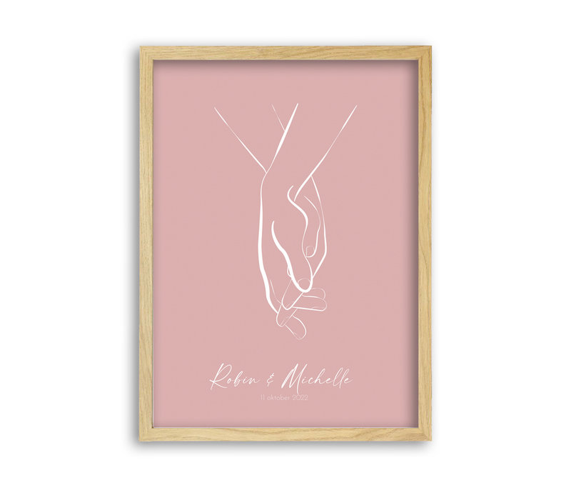 Hochzeitsposter Brautpaar - Hochzeitsgeschenk personalisiert - Copy - Copy