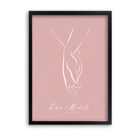 Hochzeitsposter Brautpaar - Hochzeitsgeschenk personalisiert - Copy - Copy