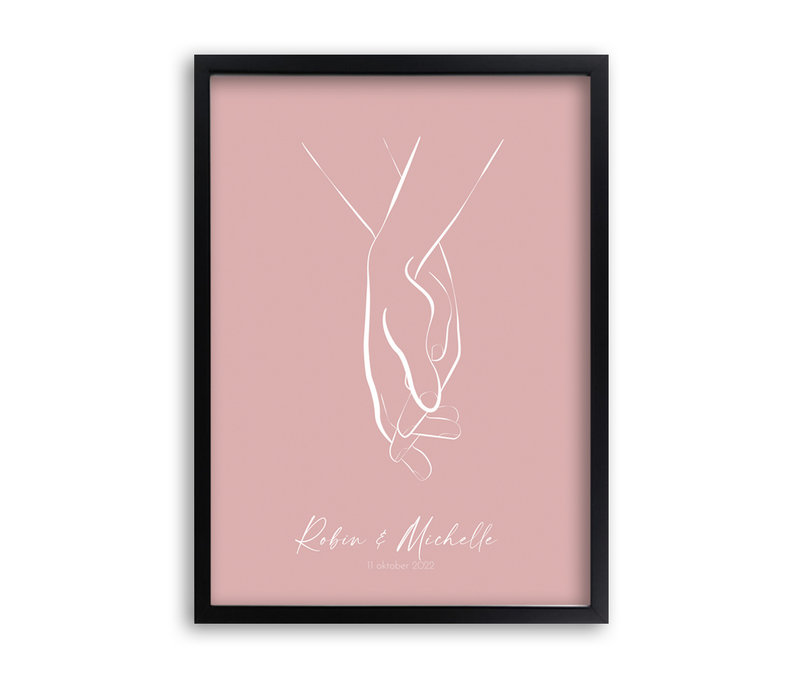 Hochzeitsposter Brautpaar - Hochzeitsgeschenk personalisiert - Copy - Copy