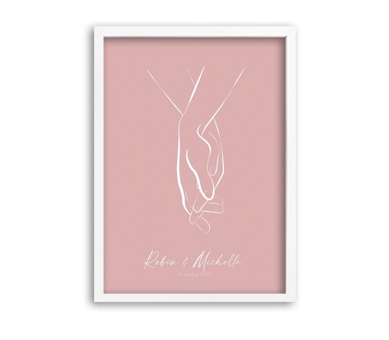 Hochzeitsposter Brautpaar - Hochzeitsgeschenk personalisiert - Copy - Copy