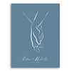 Hochzeitsposter Brautpaar - Hochzeitsgeschenk personalisiert - Copy - Copy - Copy