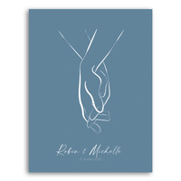 Hochzeitsposter Brautpaar - Hochzeitsgeschenk personalisiert - Copy - Copy - Copy