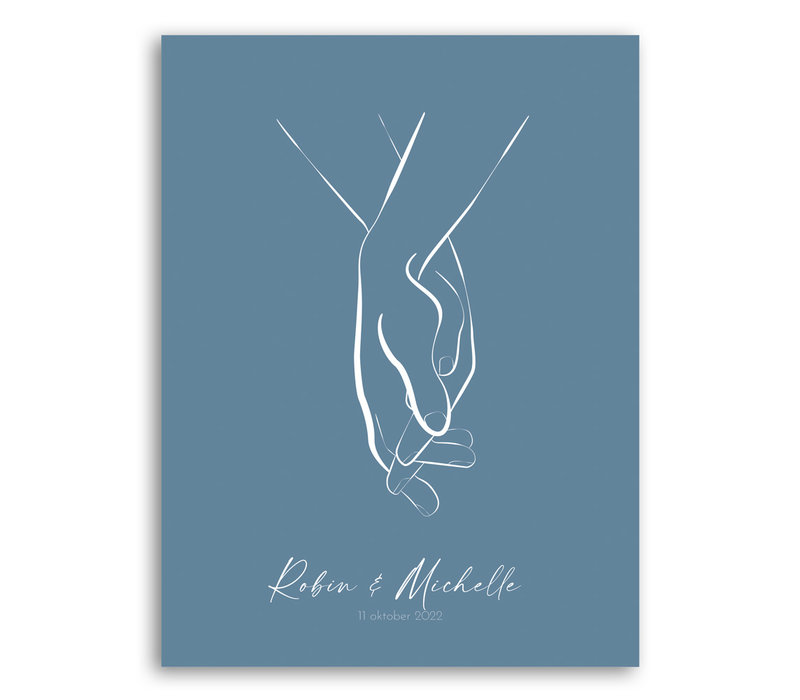 Hochzeitsposter Brautpaar - Hochzeitsgeschenk personalisiert - Copy - Copy - Copy