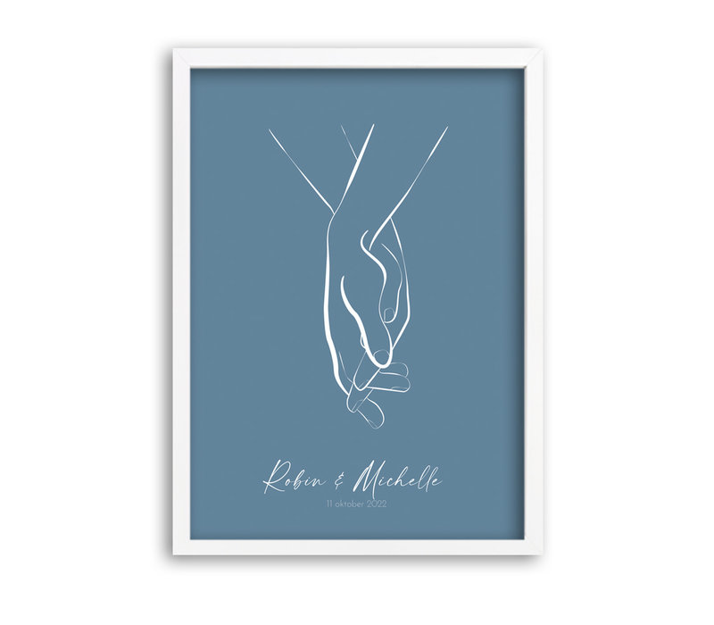 Hochzeitsposter Brautpaar - Hochzeitsgeschenk personalisiert - Copy - Copy - Copy