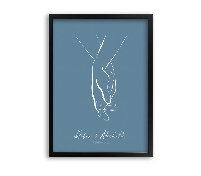 Hochzeitsposter Brautpaar - Hochzeitsgeschenk personalisiert - Copy - Copy - Copy