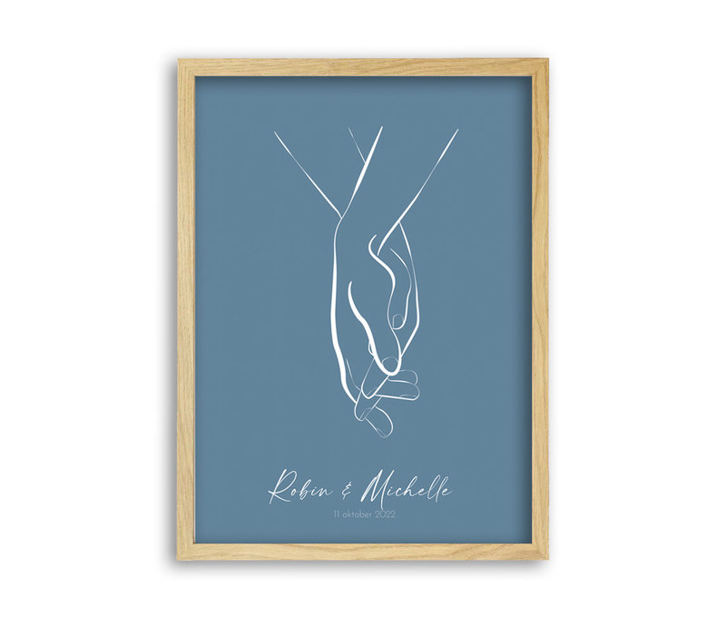 Hochzeitsposter Brautpaar - Hochzeitsgeschenk personalisiert - Copy - Copy - Copy