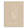 Hochzeitsposter Brautpaar - Hochzeitsgeschenk personalisiert - Copy - Copy - Copy - Copy