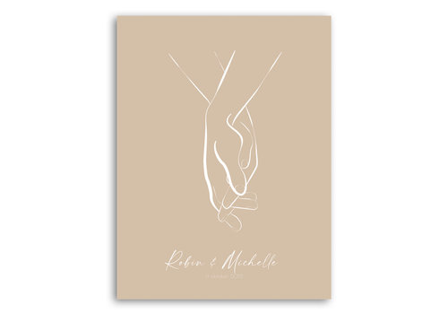 DesignClaud Hochzeitsposter Brautpaar - Hochzeitsgeschenk personalisiert - Copy - Copy - Copy - Copy