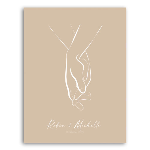 Hochzeitsposter Brautpaar - Hochzeitsgeschenk personalisiert - Copy - Copy - Copy - Copy 