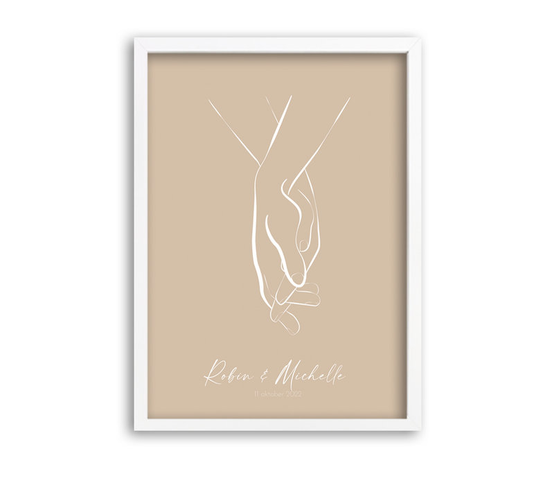 Hochzeitsposter Brautpaar - Hochzeitsgeschenk personalisiert - Copy - Copy - Copy - Copy