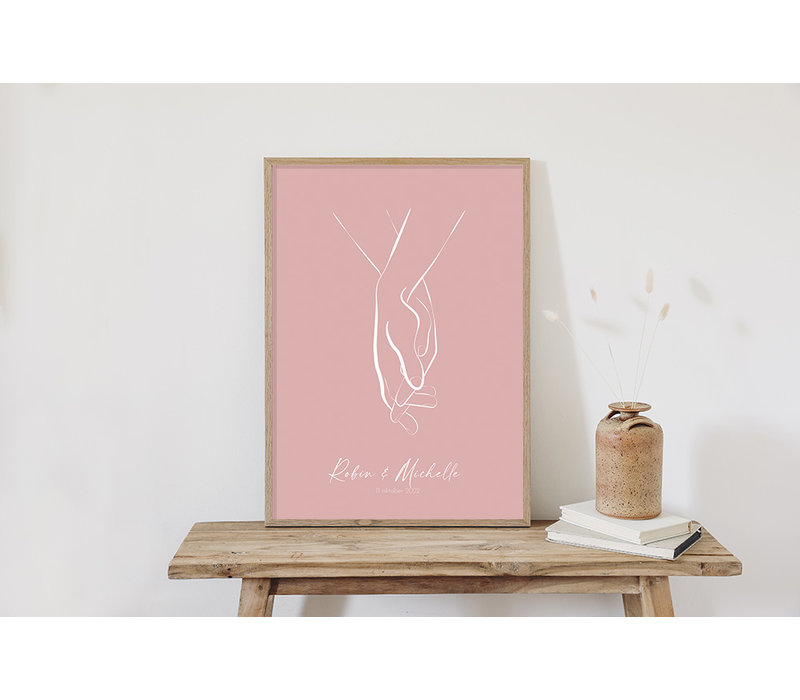 Hochzeitsposter Brautpaar - Hochzeitsgeschenk personalisiert - Copy - Copy