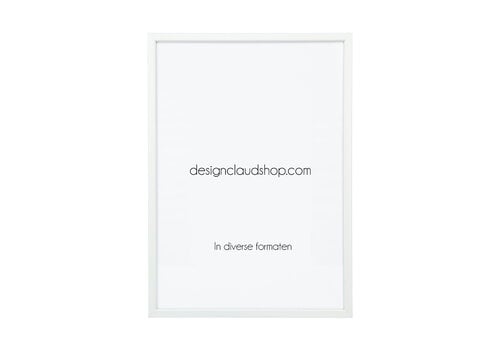 DesignClaud Wickelrahmen aus Holz - Fotorahmen Weiss - A4, A3 en A2
