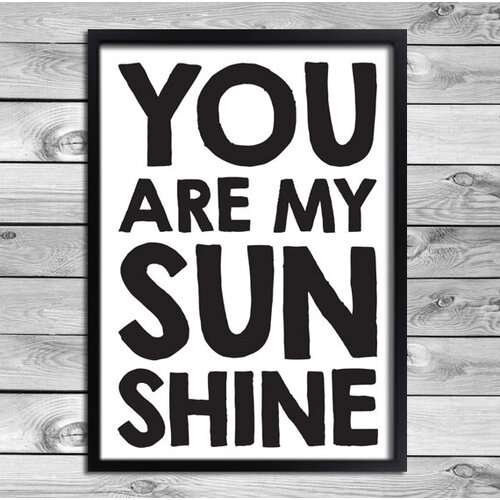 Zitatposter – Eigener Text – Schwarzweiß 