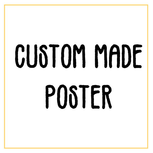 Custom made poster - Foliedruk 