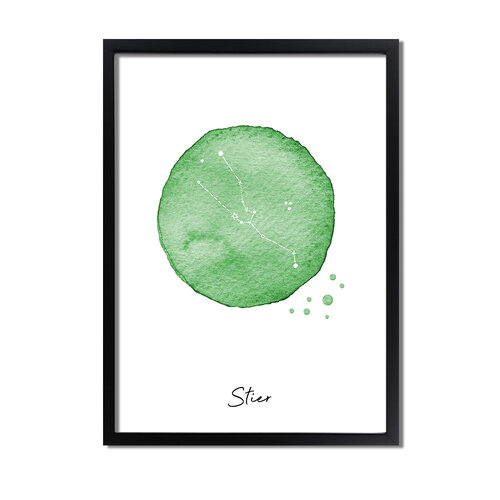 Sterrenbeeld poster Stier 