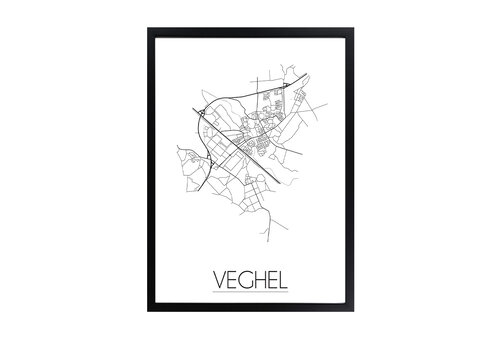 DesignClaud Veghel Plattegrond poster