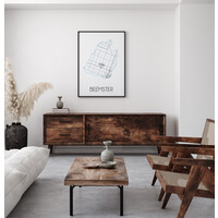 Beemster Plattegrond poster