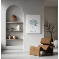 Utrecht Plattegrond poster