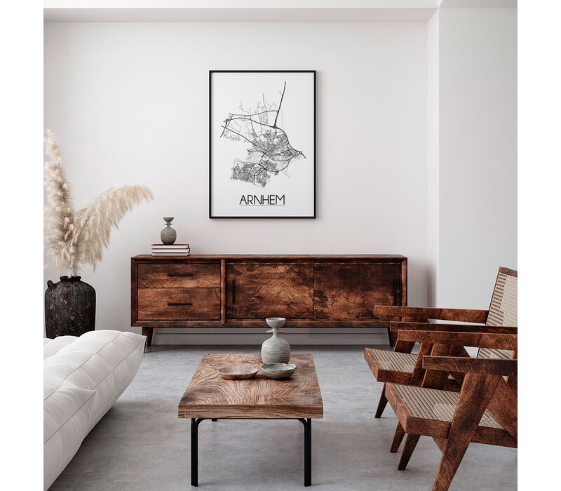 Arnhem Plattegrond poster
