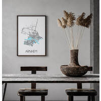 Arnhem Plattegrond poster