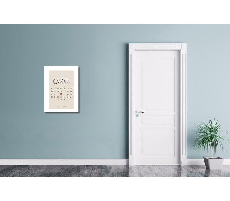 Custom made op canvas