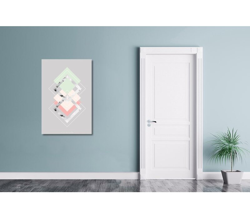 Custom made op canvas