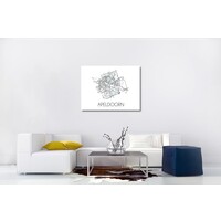 Custom made op canvas