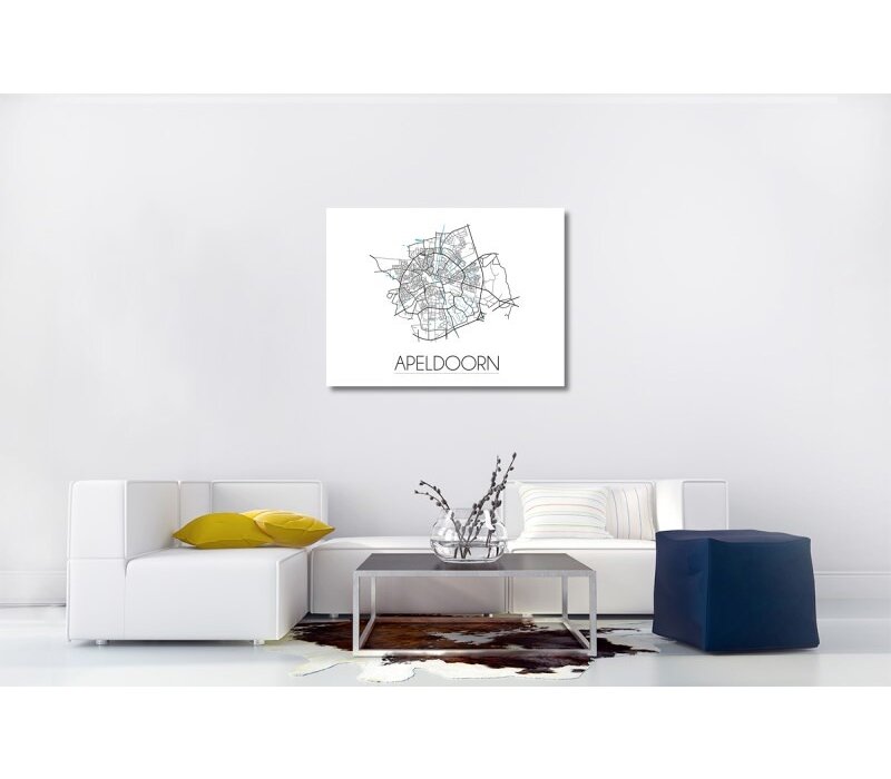 Custom made op canvas