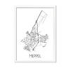 DesignClaud Meppel Plattegrond poster