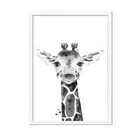 Giraffe grijs
