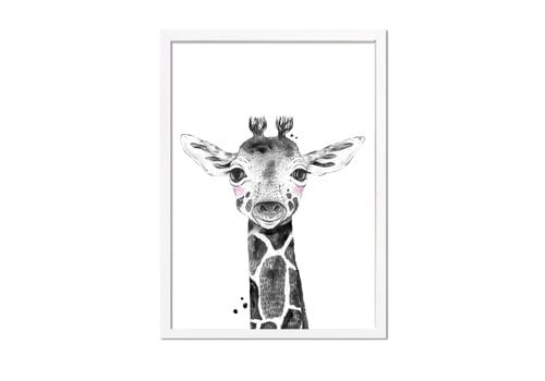DesignClaud Giraffe grijs