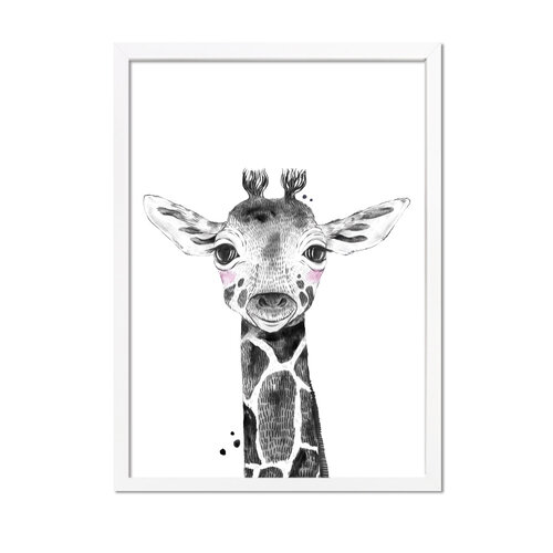 Giraffe grijs 