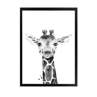 Giraffe grijs