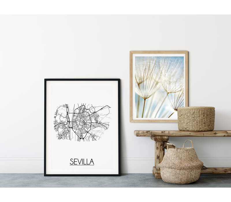 Map poster of your choice - Gold foil, Silver foil, Copper foil