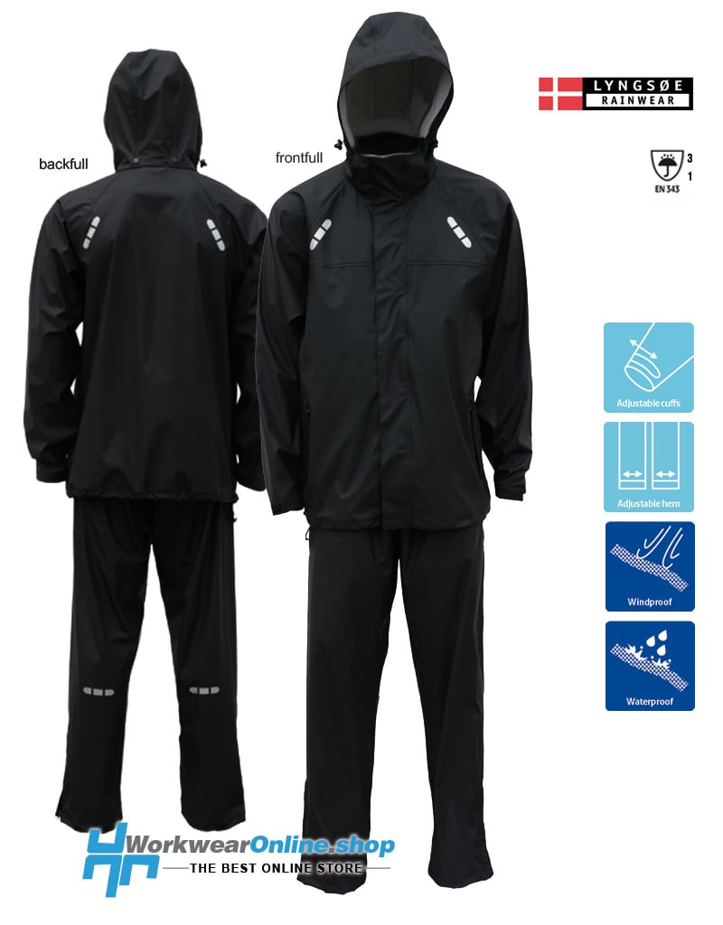 dubbellaag banjo Ga lekker liggen Lyngsoe Rainwear LR1330 Microflex Regenset - WorkwearOnline.shop