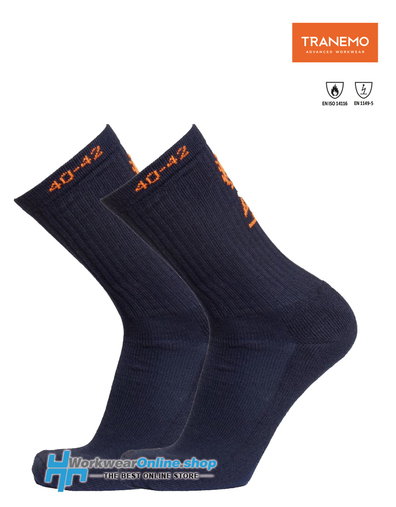 Tranemo Workwear Tranemo Workwear Flammhemmende Socken 9054 00