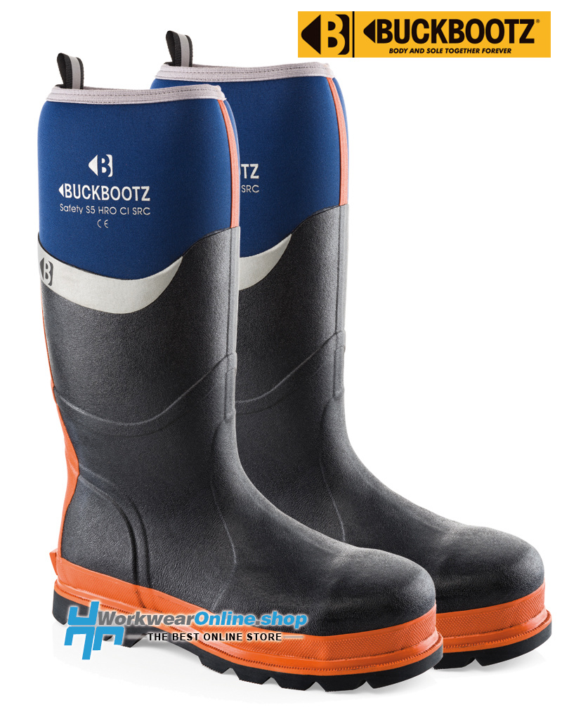 Buckbootz Safety Boots S5 - BBZ6000BL 