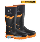 Buckbootz Safety Boots Buckbootz BBZ8000 Negro / Naranja