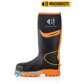 Buckbootz Safety Boots Buckbootz BBZ8000 Negro / Naranja