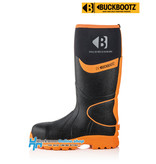 Buckbootz Safety Boots Buckbootz BBZ8000 Schwarz / Orange